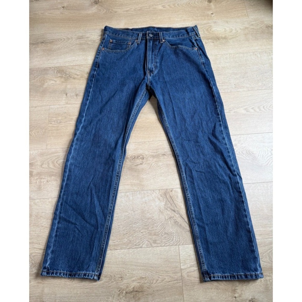 EUC Mens 505 Levis straight leg denim jeans 100% cotton size‎ 34x30